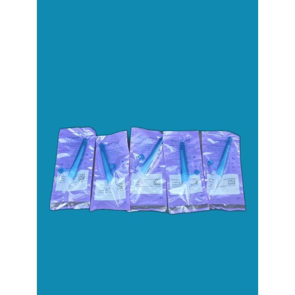 (5)Pack NeoTech Little Sucker Oral/Nasal Suction Device With Cover Bundle of 5